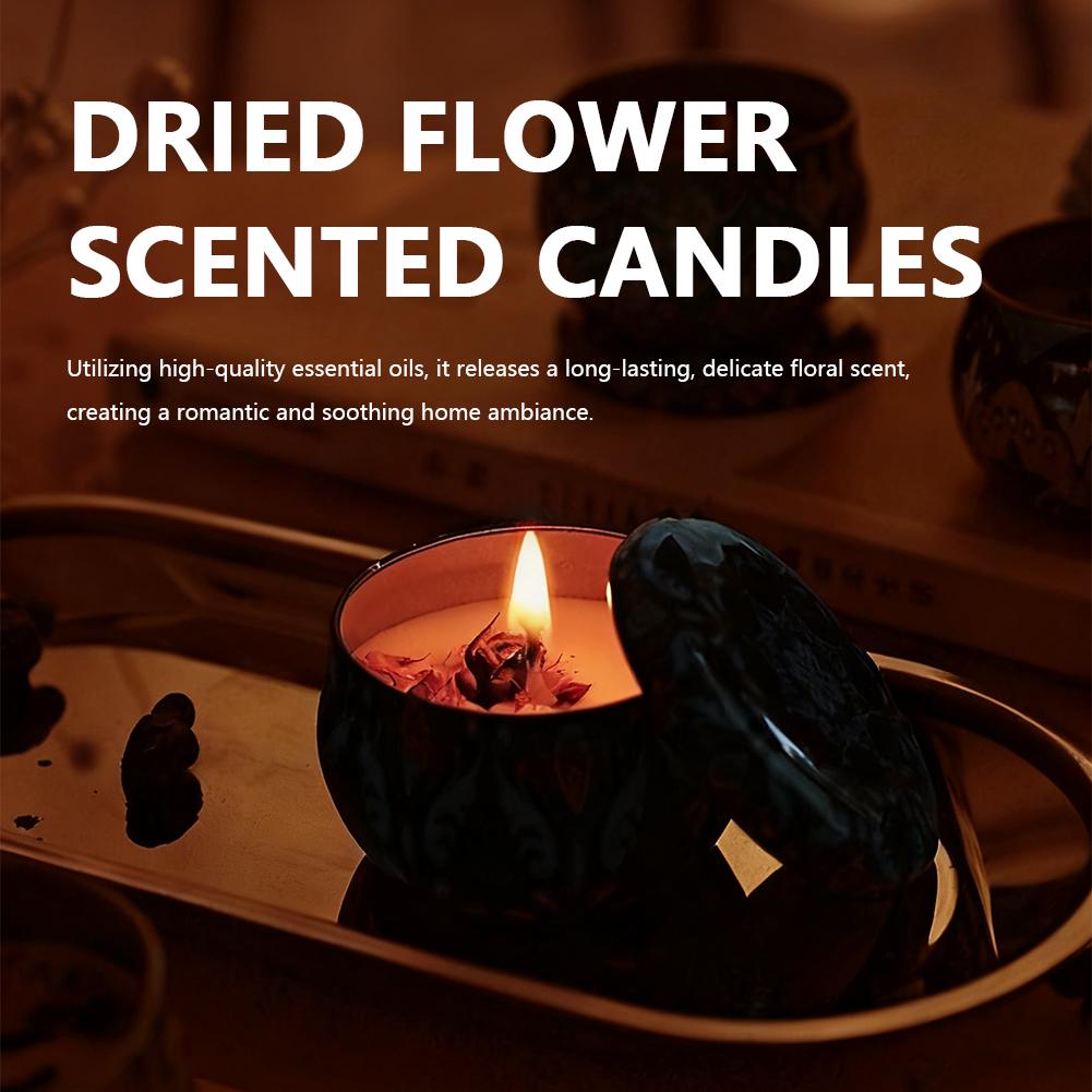 Candle Making Jug - เทียนหอมอโรมา กลิ่นดอกไม้ เทียนหอมในขวดโหล สำหรับงานแต่งงาน ของขวัญคริสต์มาส เทียนหอมปรับอากาศในบ้าน