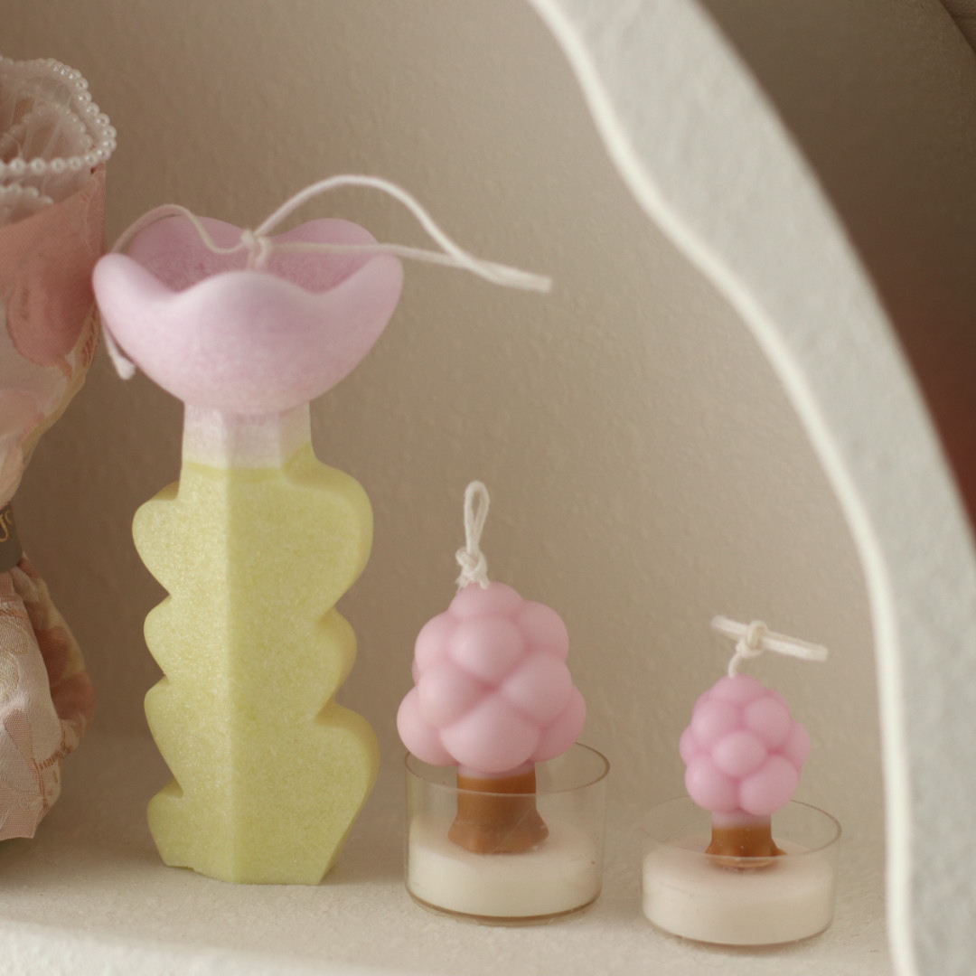 Candle Making Ideas - แม่พิมพ์เทียน DIY รูปดอกทิวลิป แม่พิมพ์เชิงเทียน อุปกรณ์ทำเทียน แม่พิมพ์ซิลิโคนสำหรับเทียนหอมรูปดอกทิวลิป