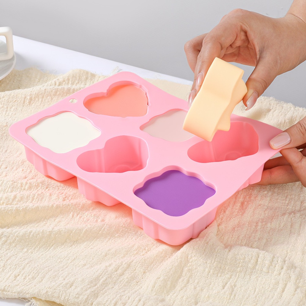 รูปหัวใจสแควร์แม่พิมพ์ซิลิโคน  - Candle Making Ideas บทวิจารณ์และราคา