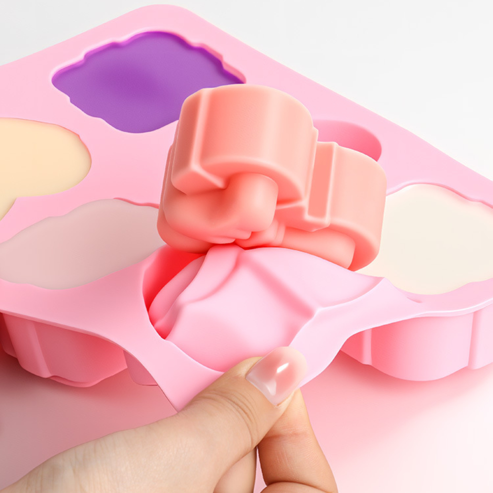 รูปหัวใจสแควร์แม่พิมพ์ซิลิโคน  - Candle Making Ideas บทวิจารณ์และราคา
