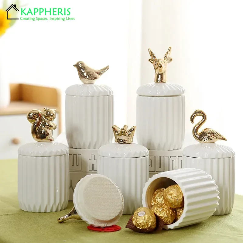 ขวดเทียนเซรามิกสีขาวสําหรับทํา - Candle Making Jars Wholesale บทวิจารณ์และราคา