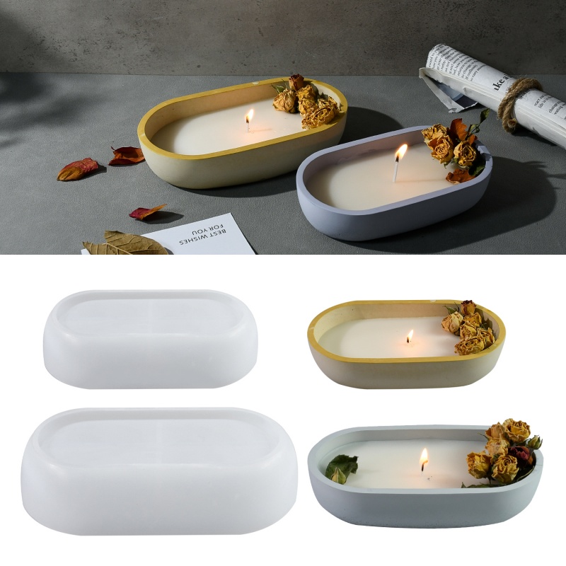 DIY ขนาดเรือชามเก็บแม่พิมพ์ซิล - Candle Making Design บทวิจารณ์และราคา