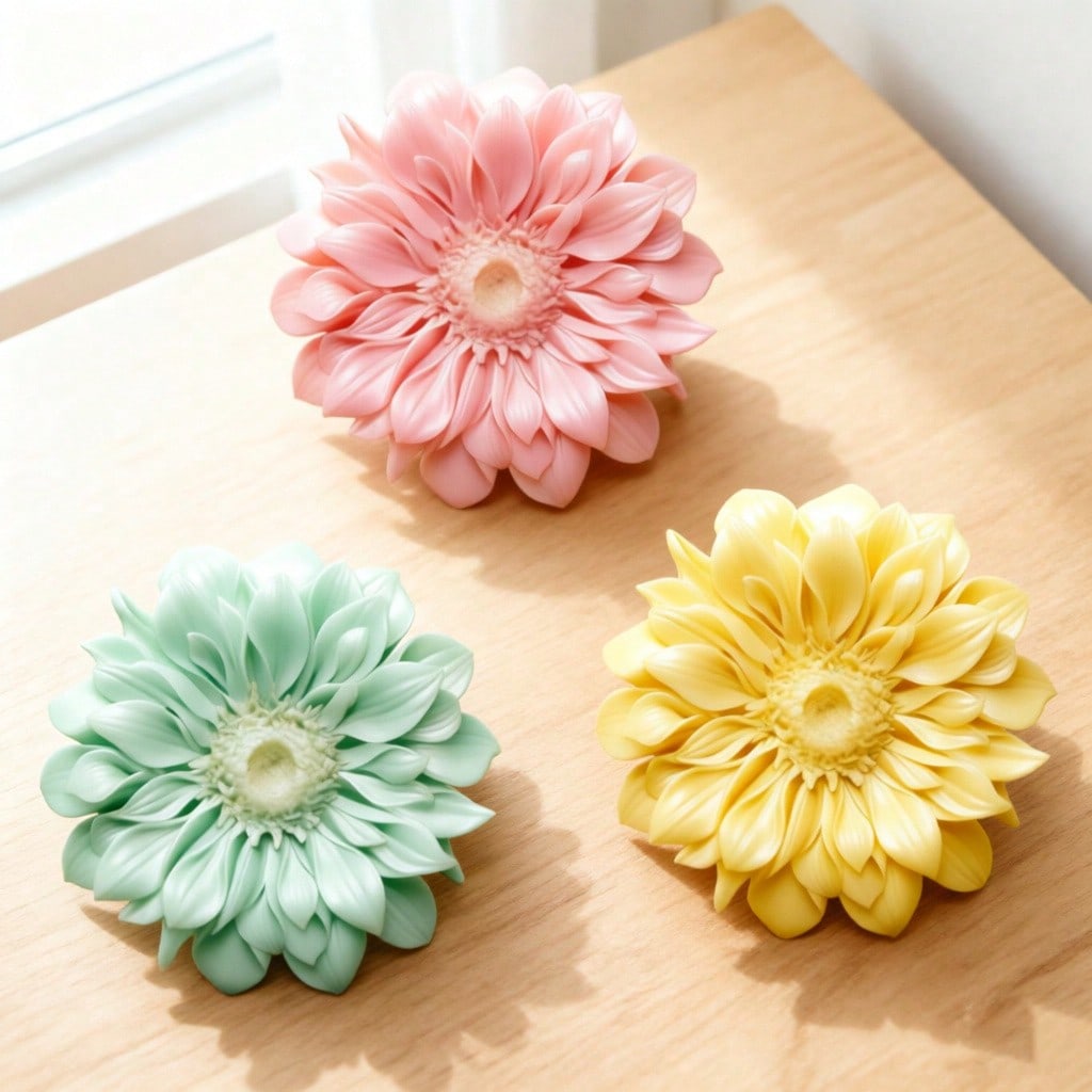 แม่พิมพ์ซิลิโคนรูปดอกเจอเบรา 3 - Candle Making Design บทวิจารณ์และราคา