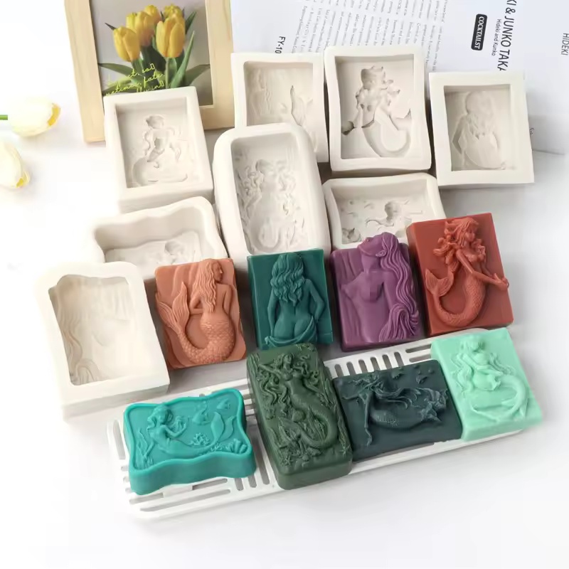 แม่พิมพ์เทียนรูปนางเงือก 3 มิต - Candle Making Ideas บทวิจารณ์และราคา