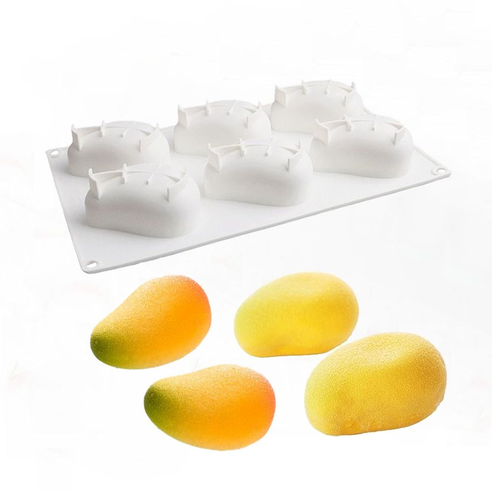 แม่พิมพ์เค้กรูปมะม่วง 6 ช่อง ป - Candle Making Design บทวิจารณ์และราคา