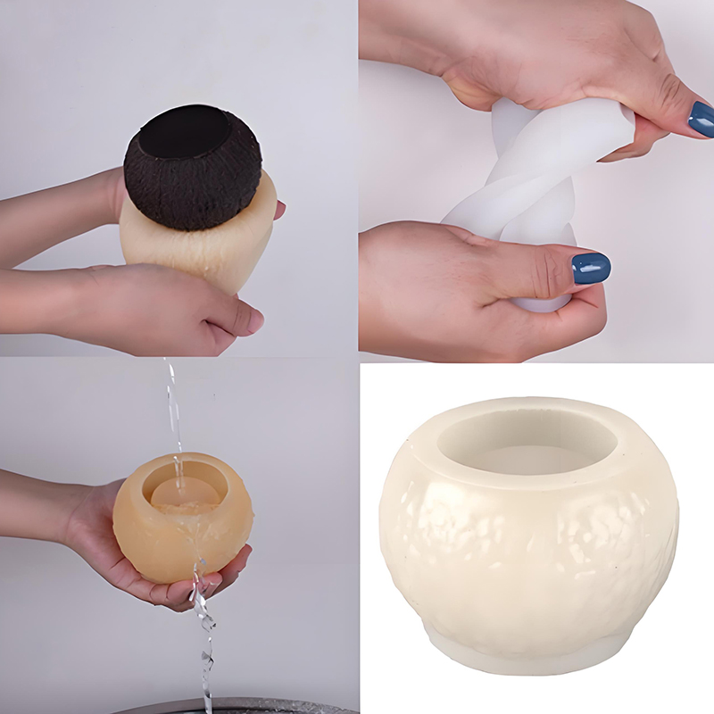 แม่พิมพ์ซิลิโคนรูปมะพร้าว 3 มิ - Candle Making Design บทวิจารณ์และราคา