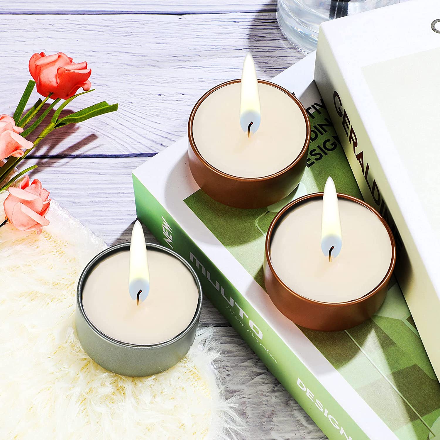 20 pcs/50 pcs/80 pcs/100 pcs 5 - Candle Making Jars Wholesale บทวิจารณ์และราคา