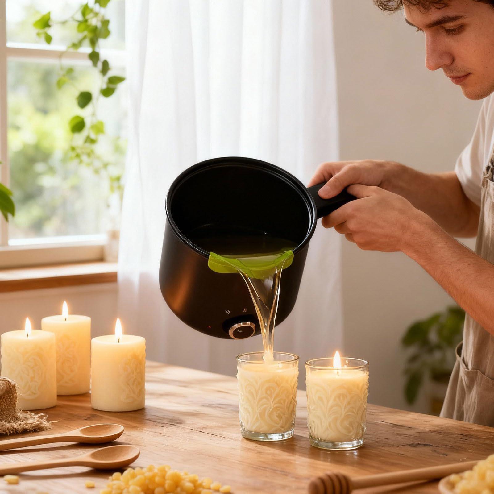หม้อหลอมเทียน 1.5 ลิตร ขนาดใหญ - Candle Making Jug บทวิจารณ์และราคา