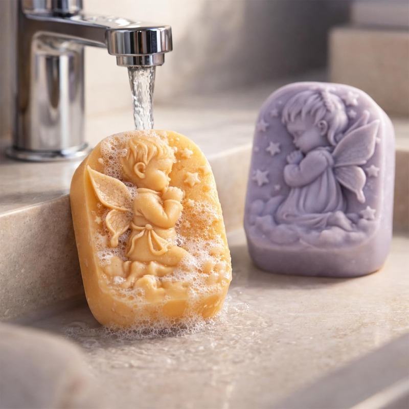 แม่พิมพ์ซิลิโคนรูปนางฟ้า สำหรั - Candle Making Bath บทวิจารณ์และราคา