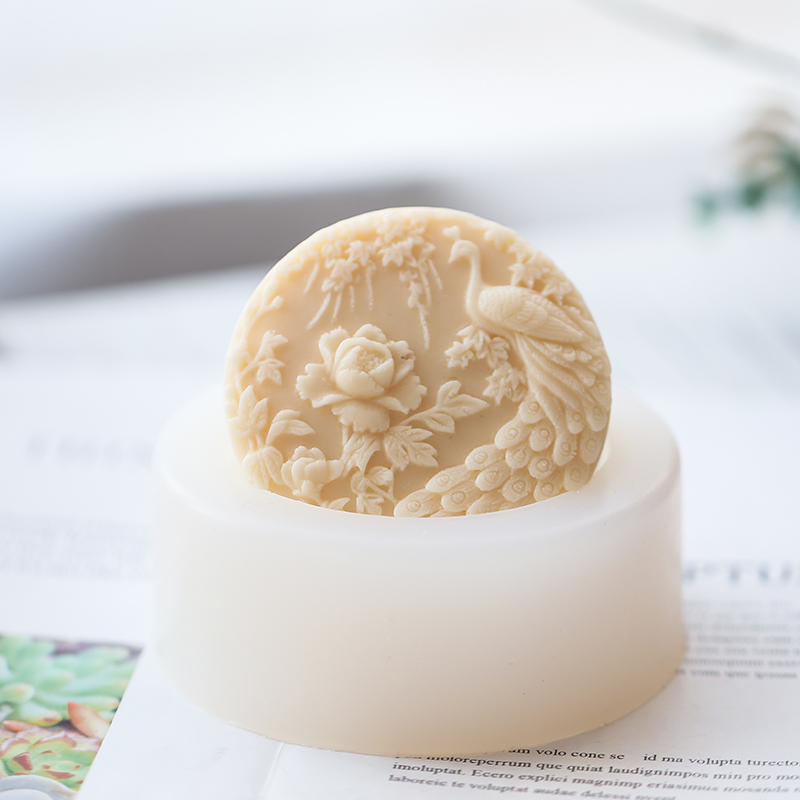 นกยูงดอกไม้รูปแบบซิลิโคนสบู่แม - Candle Making Ideas บทวิจารณ์และราคา