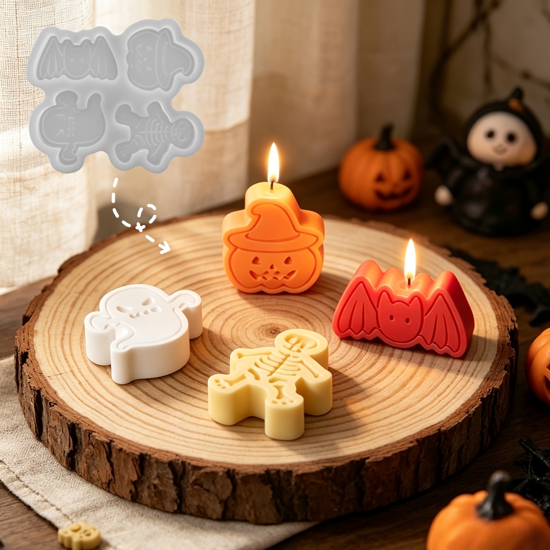 ชุดแม่พิมพ์ซิลิโคน 4 ช่องสำหรั - Candle Making Design บทวิจารณ์และราคา