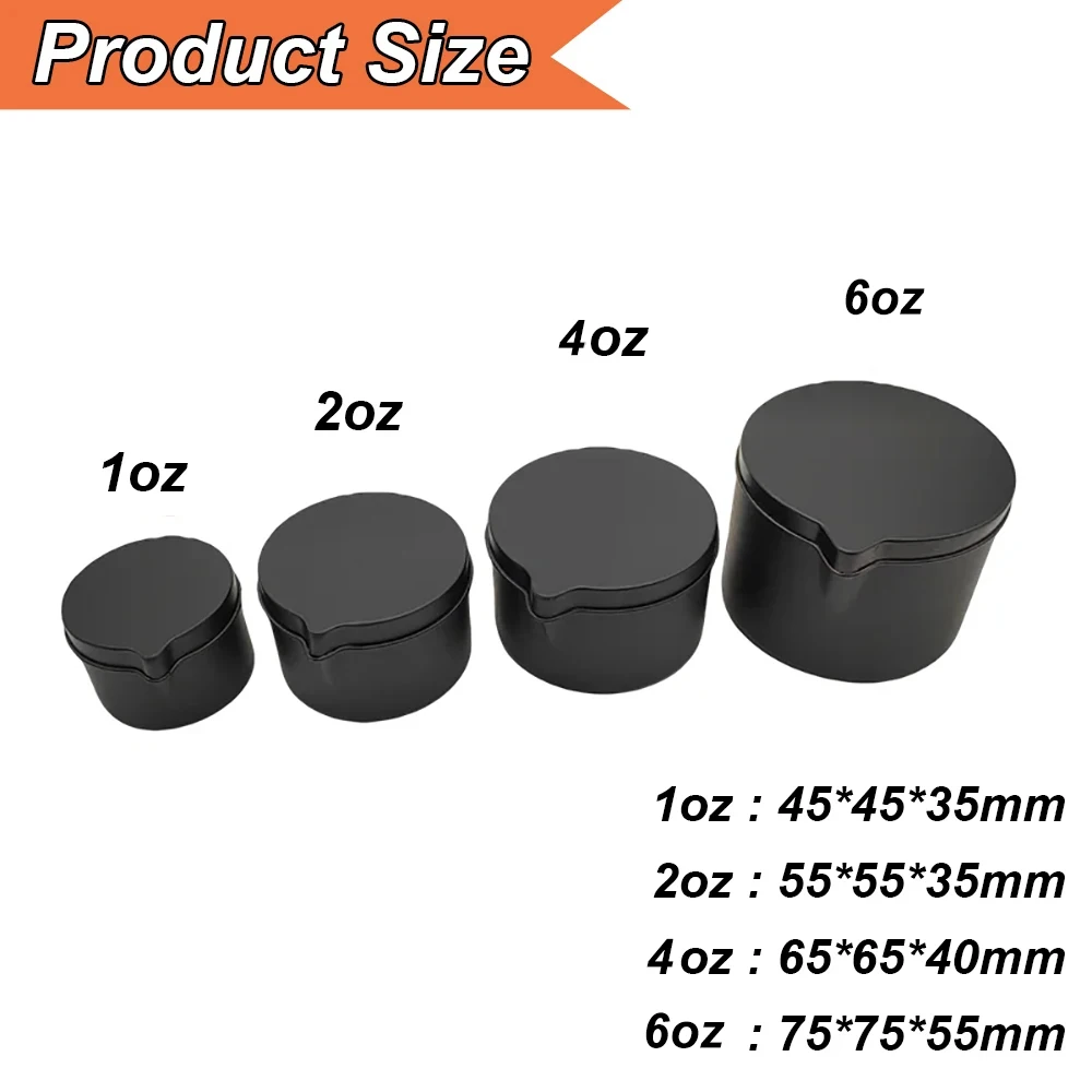 12PCS เงินโลหะสีดํากระป๋อง Pou - Candle Making Jug บทวิจารณ์และราคา