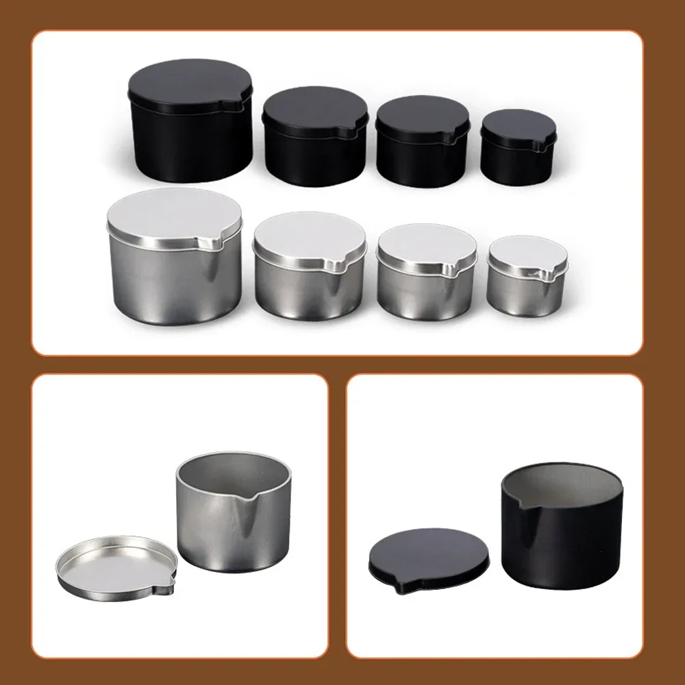 12PCS เงินโลหะสีดํากระป๋อง Pou - Candle Making Jug บทวิจารณ์และราคา